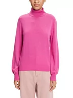 Swetry damskie - ESPRIT Sweter damski, 660/różowy fuksja, XL - miniaturka - grafika 1