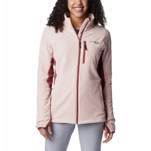 Bluza Turystyczna Rozpinana Damska Columbia Titan Pass 3.0 Full Zip Fleece - Odzież trekkingowa damska - miniaturka - grafika 1