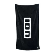 Ręczniki - Ręcznik ION Beach Towel czarny 48220-7082 L - miniaturka - grafika 1
