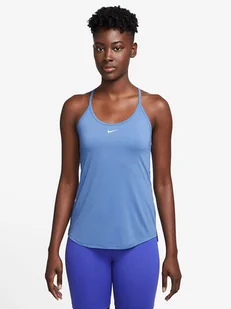 Nike Top sportowy w kolorze niebieskim - Koszulki sportowe damskie - miniaturka - grafika 1