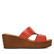 Klapki i japonki damskie - Klapki Lasocki WI16-NYASA-01 Czerwony - miniaturka - grafika 1