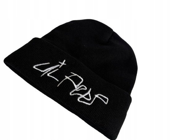 Czapka Zimowa Lil Peep Beanie Czarna Rap Muzyka Prezent Streetwear