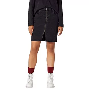 Wrangler Damska spódnica z zamkiem błyskawicznym, czarny (Black Stone 24 V), M - Spódnice - miniaturka - grafika 1