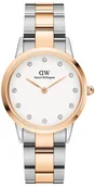 Zegarki damskie - Zegarek Daniel Wellington DW00100358 Iconic Link Lumine 32mm - miniaturka - grafika 1