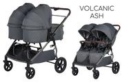 Wózki dziecięce - MAST M. TWIN X 2w1 Volcanic Ash - miniaturka - grafika 1