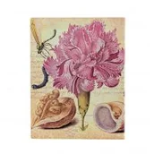 Szkolne artykuły papiernicze - Paperblanks Notatnik Pink Carnation flexi ultra FB9725-9 linia - miniaturka - grafika 1