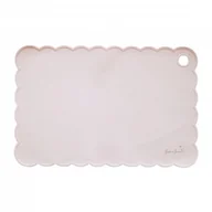 Miseczki i talerzyki dla dzieci - Pasteloworóżowa silikonowa podkładka JackOJuno - miniaturka - grafika 1