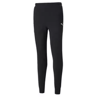 Dresy męskie - Spodnie dresowe męskie Puma MAPF1 ESS czarne 53436101-S - miniaturka - grafika 1