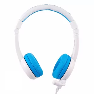 BuddyPhones BP-SCHOOLP-BLUE Biało-Niebieskie - Słuchawki - miniaturka - grafika 3