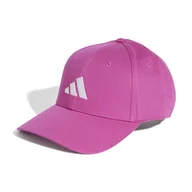 Czapki damskie - Czapka z daszkiem ADIDAS BB CAP COT NL JP0399 – Różowy - miniaturka - grafika 1