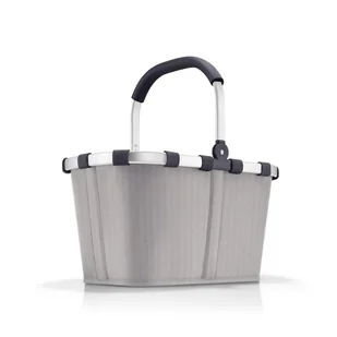 Koszyk CARRYBAG, herringbone grey, Reisenthel - Torby i wózki na zakupy - miniaturka - grafika 1