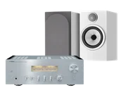 Zestawy stereo - Yamaha A-S1200 (srebrny) + 706 S3 (biały) - miniaturka - grafika 1