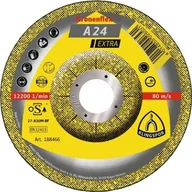 Tarcze do pił - Klingspor TARCZA DO SZLIFOW.METAL A24EXTRA 150*6,0*22 WYPUKŁA SZT.1 - miniaturka - grafika 1