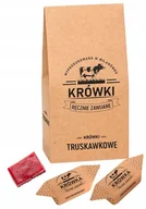 Cukierki - Krówki Ciągutki Truskawkowe W Torebce 350G - miniaturka - grafika 1