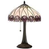 Lampy stojące - Interiors Lampa stołowa TIFFANY HUTCHINSON 64177 INTERIORS 64177/INT/CUBI - miniaturka - grafika 1