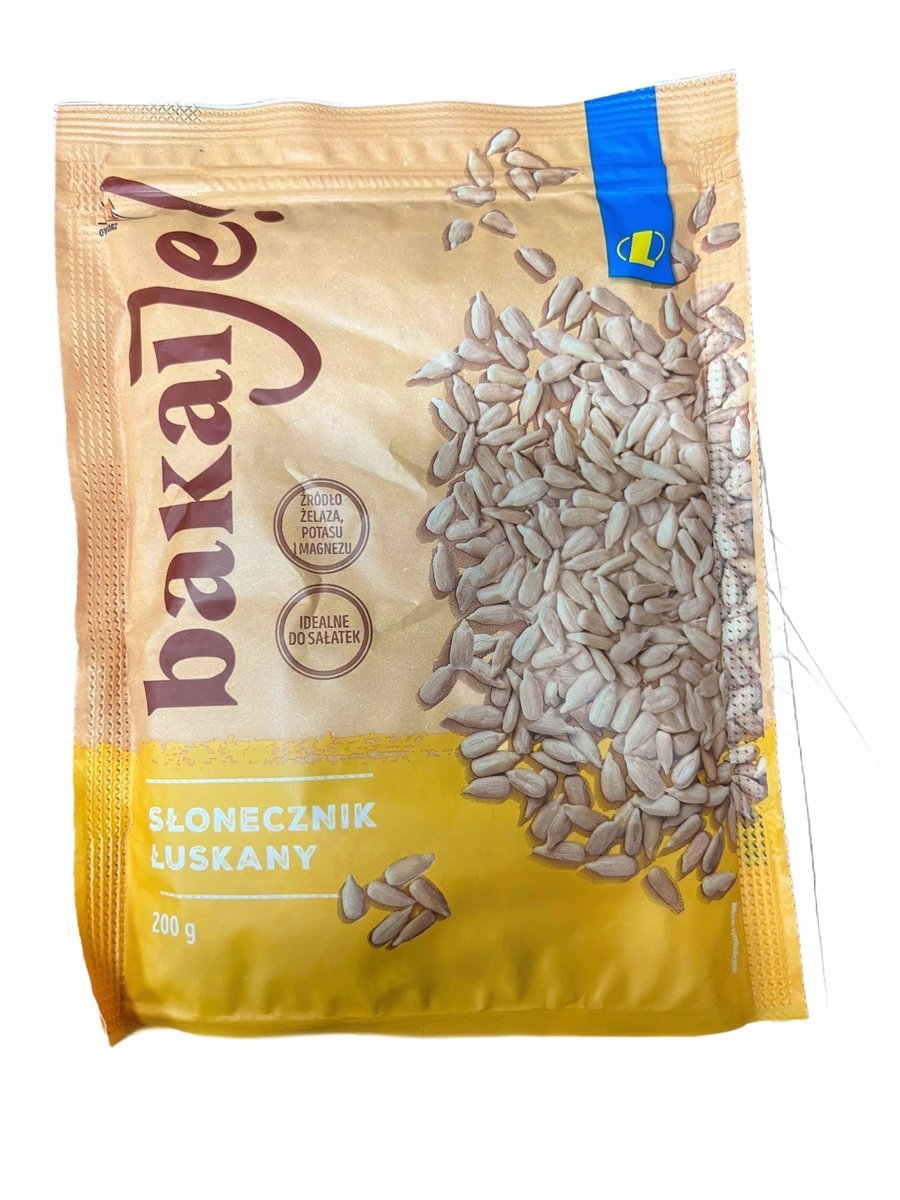 Łuskany Słonecznik Lewiatan 200 g - Naturalne Źródło Zdrowia