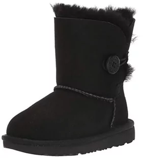 UGG Dziewczęce botki T Bailey Button II, czarny, 21 EU - Botki damskie - miniaturka - grafika 1