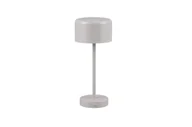 Lampy stojące - Trio Leuchten Nowoczesna lampa stołowa szara na akumulator - Poppie - miniaturka - grafika 1