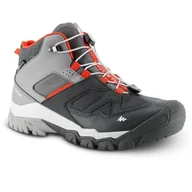Buty trekkingowe dziecięce - Buty turystyczne dla dzieci Quechua Crossrock Mid wodoodporne - miniaturka - grafika 1