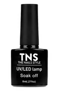 Lakiery hybrydowe - Tns Top No Wipe Bez Przemywania Uv Led 8ml - miniaturka - grafika 1