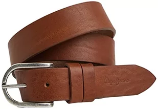 Pepe Jeans Męski pasek lancowy, Brązowy (brązowy), 85 - Paski - miniaturka - grafika 1