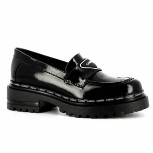 Mokasyny damskie na platformie CARINII - Carinii - Mokasyny damskie - miniaturka - grafika 1