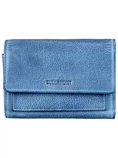BULL & HUNT Skórzany portfel w kolorze niebieskim - 14 x 10,5 x 2,5 cm - Portfele - miniaturka - grafika 1