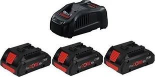 Bosch ZESTAW STARTOWY PROCORE 18V 3*4.0AH + ÅADOWARKA GAL 1880 - Akumulatory do elektronarzędzi - miniaturka - grafika 1