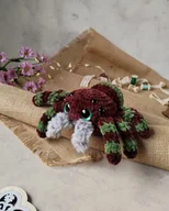 Maskotki i pluszaki - Duży pajączek, Pająk pluszowy, Przytulanka dla dziecka, Maskotka na prezent - miniaturka - grafika 1