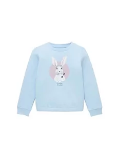 TOM TAILOR Dziewczęca bluza dziecięca, 33971 - Fresh Soft Blue, 104/110 cm - Bluzy dla dziewczynek - miniaturka - grafika 1