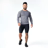 Koszulki sportowe męskie - Męska koszulka z długim rękawem Olimp – Men Functional Longsleeve-S - miniaturka - grafika 1