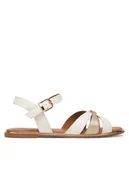 Buty dla dziewczynek - Tommy Hilfiger Sandały T3A2-34280-0326 D Biały - miniaturka - grafika 1