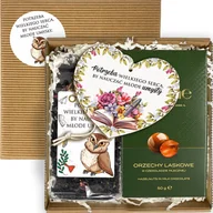 Zestawy upominkowe - Zestaw prezentowy Prezent na Dzień Nauczyciela Herbata Czekolada Upominek - miniaturka - grafika 1