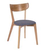 Krzesła - Krzesło z drewna dębowego z szarym siedziskiem Arch – Bonami Selection - miniaturka - grafika 1