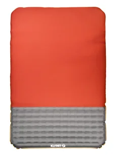 Mata turystyczna Klymit Insulated Klymaloft Sleeping Pad Double - red - Materace turystyczne - miniaturka - grafika 1
