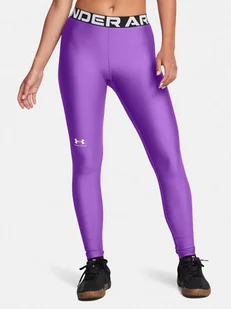 Legginsy Treningowe Damskie Ua Hg Authentics Leggin Under Armour 1383559-525 Fioletowy - Legginsy - miniaturka - grafika 1