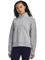 Bluzy damskie - Under Armour Bluza "Rival" w kolorze szarym - miniaturka - grafika 1