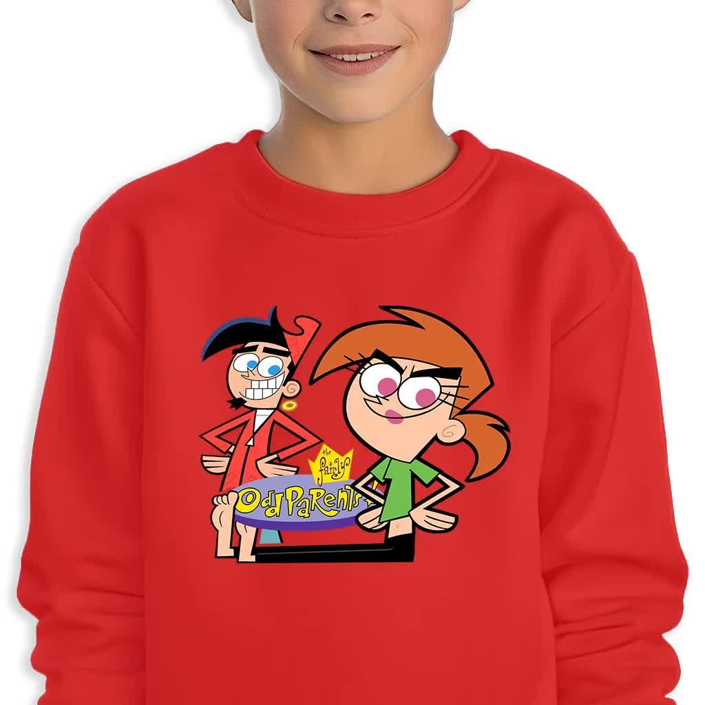 Bluza Dziecięca Czerwona Chip&Vicky Wróżkowie Chrzestni Wz -116 Cm (5-6)