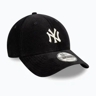 Czapka z daszkiem New Era Cord 9Forty New York Yankees black WYSYŁKA W 24H 30 DNI NA ZWROT - Czapki damskie - miniaturka - grafika 1