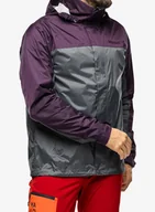 Kurtki męskie - Kurtka przeciwdeszczowa Marmot PreCip Eco Jacket - steel onyx/purple fig - miniaturka - grafika 1