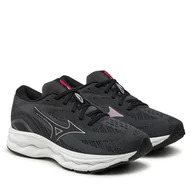 Buty sportowe damskie - Buty do biegania Mizuno Wave Serene J1GD2459 Czarny - miniaturka - grafika 1