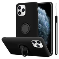 Etui i futerały do telefonów - Pokrowiec Do Apple iPhone 11 PRO w LIQUID CZARNY Etui TPU Obudowa Ochronny Case Cover Plecki Cadorabo - miniaturka - grafika 1