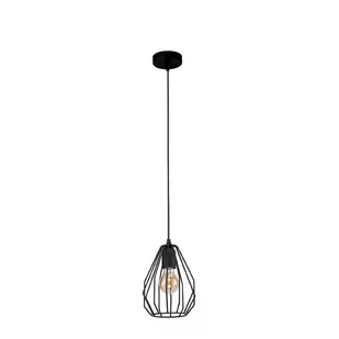TK Lighting Brylant D18 lampa wisząca 1-punktowa czarna 2256 TK2256 - Lampy sufitowe - miniaturka - grafika 1