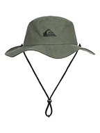 Czapki damskie - Quiksilver Męska czapka typu bucket Bushmaster ochrona przed słońcem z dyskietką, Tymianek, XXL - miniaturka - grafika 1