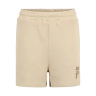 Spodnie damskie - Damskie Spodnie FILA BALVE HIGH WAIST FAW0446-70015 – Beżowy - miniaturka - grafika 1
