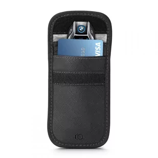 KLATKA FARADAYA Tech-Protect V1 KEYLESS RFID SIGNAL BLOCKER CASE CROSS BLACK - Etui i futerały do telefonów - miniaturka - grafika 1