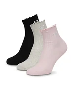 Skarpetki dla dzieci - Roxy Skarpety AS_ROXY_01Z_SS25 (3-PACK) Różowy - miniaturka - grafika 1