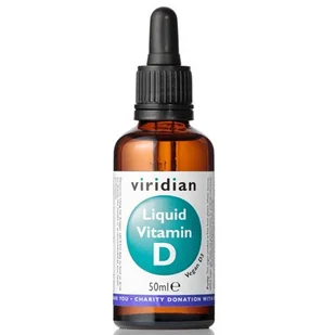 Viridian Witamina D 50 ml - Witaminy i minerały - miniaturka - grafika 1