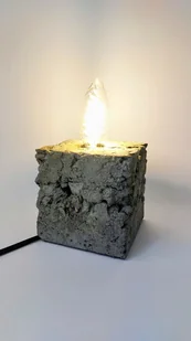 Betonowa lampa w stylu loft - Lampy stojące - miniaturka - grafika 1