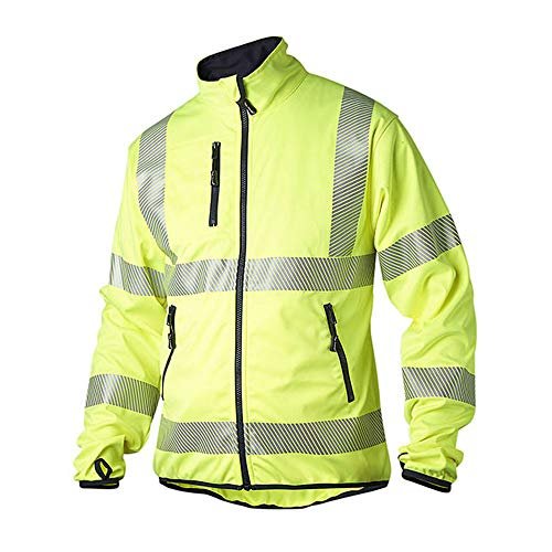 Top Swede 7721-10-06 model 7721 Hi Vis kurtka softshellowa, żółta, rozmiar L
